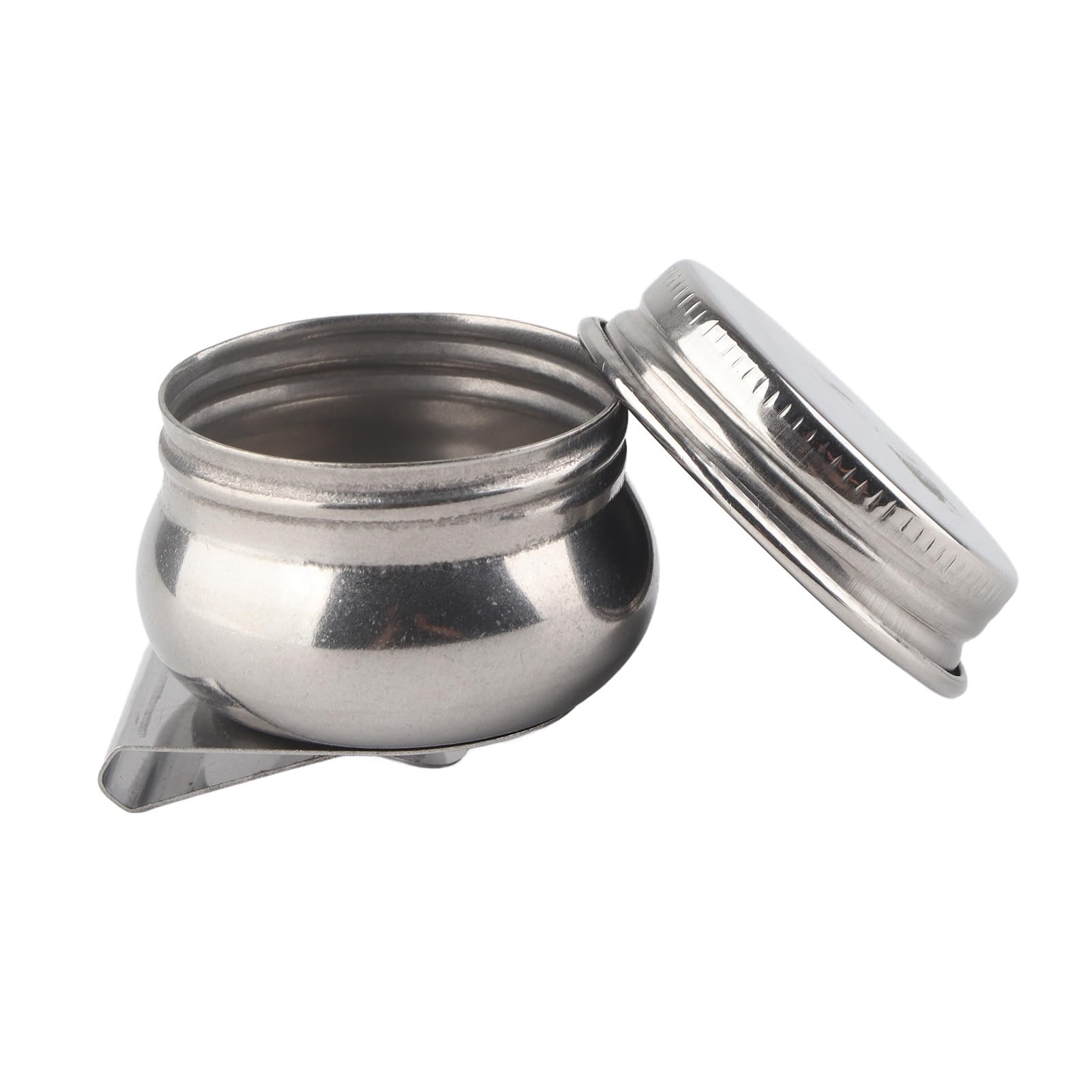 GOTOTOP tasse de palette Tasse de peinture à l'huile en acier inoxydable double/simple godet de