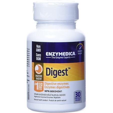 Amazon.com: Enzymedica - Digest, Complete Digestive Enzyme Formula, 30 ...
