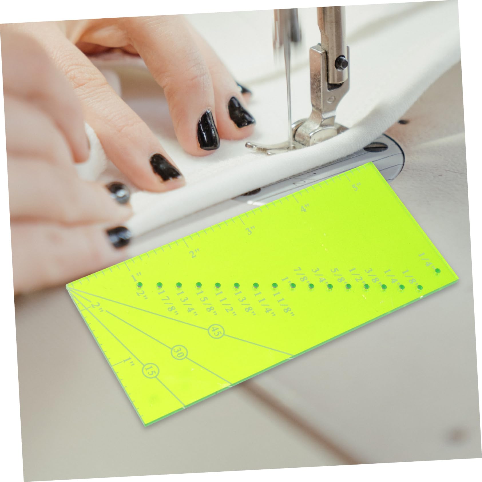 TEHAUX 3sets Ruler Per Cucito e Patchwork Ruler Per Quilting Con Guida Magnetica Per Misurazioni Precise e Facilità Uso Per Principianti e Amanti Del