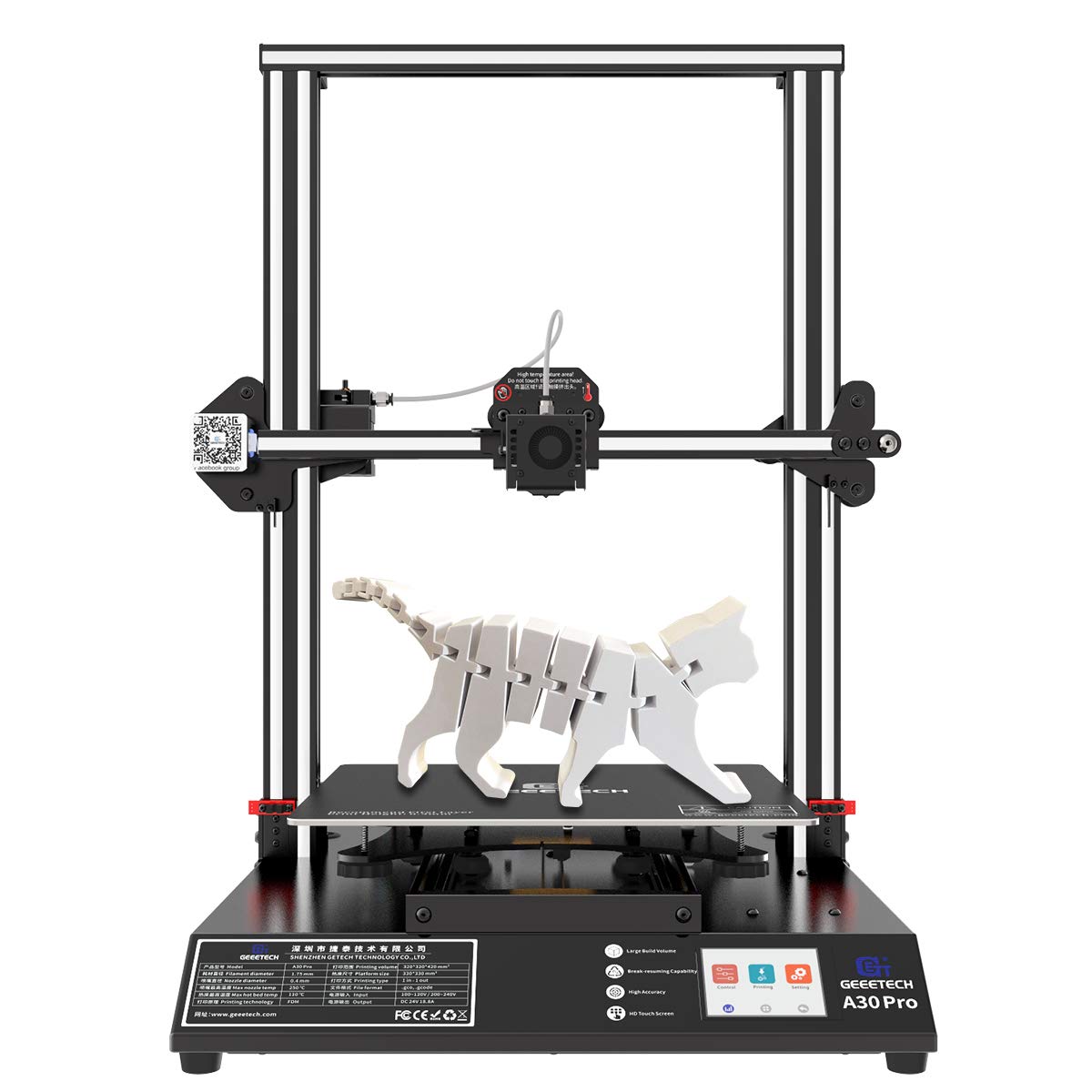 🔥 Cashback up to 70% Geeetech A30 Pro Single Extruder Printers, Large Volume 3D Printer with TF Card Standalone Printing Semi-Assembled and 3.2 inch Full Color Touch Screen, Built Volume 320x320x420mm. 80% Off Discount Geeetech A30 Pro Single Extruder Printers, Large Volume 3D Printer with TF Card Standalone Printing Semi-Assembled and 3.2 inch Full Color Touch Screen, Built Volume 320x320x420mm.