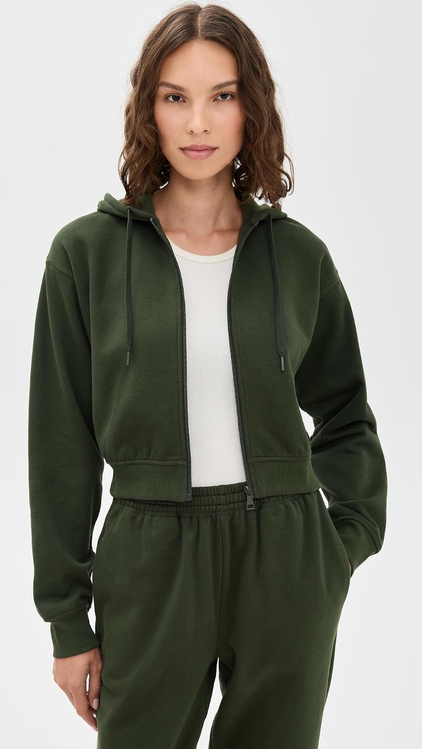 Beyond Yoga Women's LuxeFleece Zip Up Hoodie