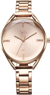 Fastrack Vyb Quartz Analog Rose Gold Dial Rose Gold Alloy Strap Watch for Women-FV60052WM02W