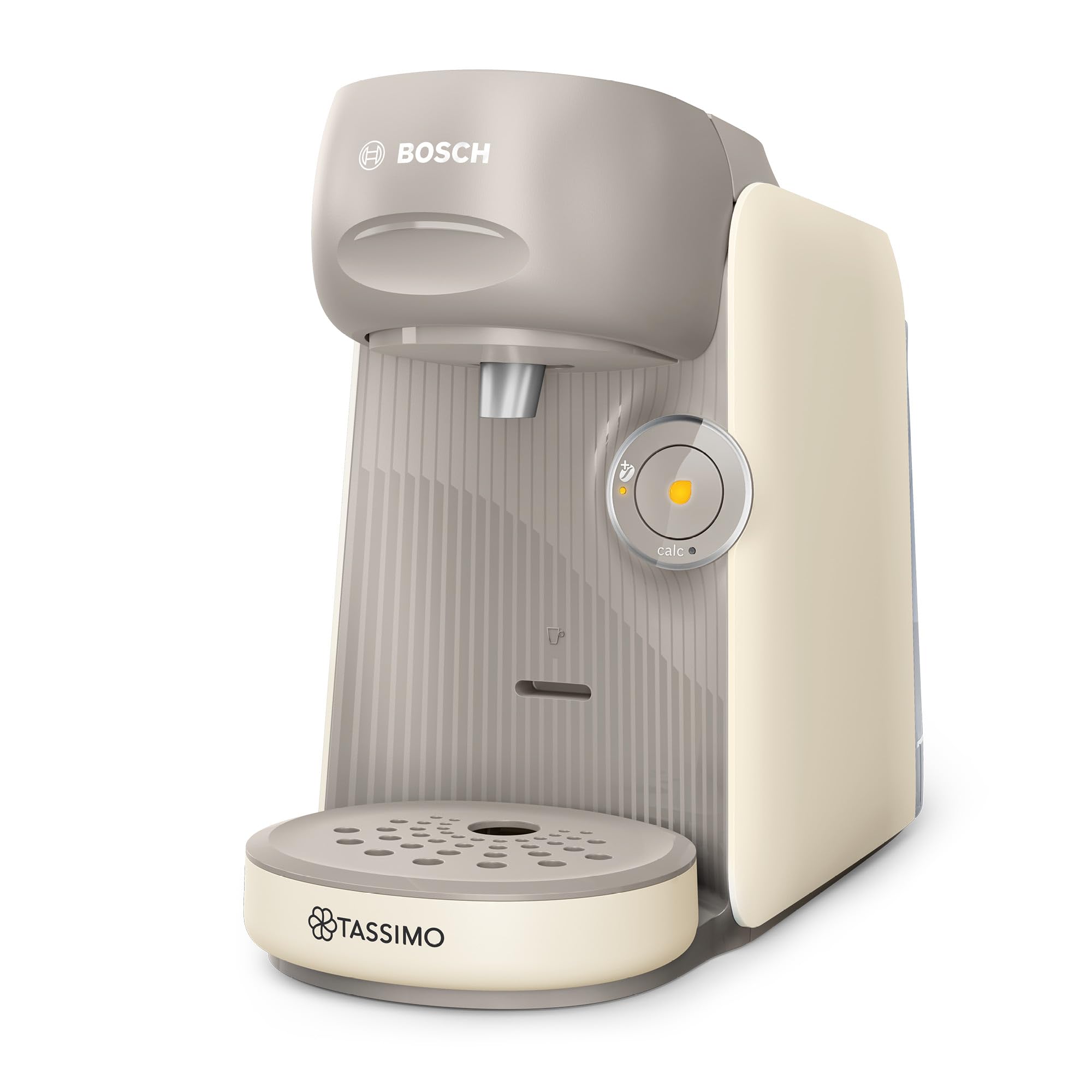 Bosch - Cafetera Multibebida Tassimo Finesse Friendly, 1400W, INTELLIBREW™, Beige, TAS167P