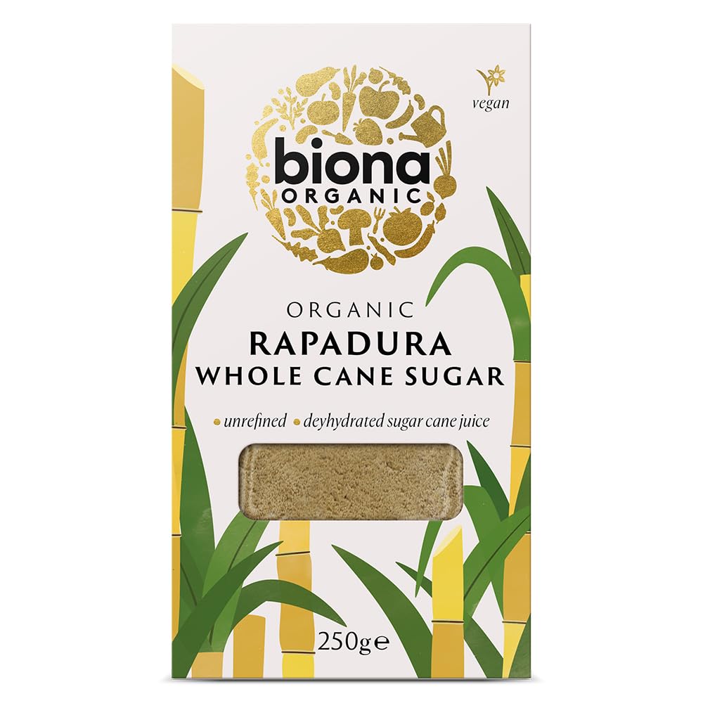 BIONA Organic Rapadura/Sucanat Wholecane Sugar 500g