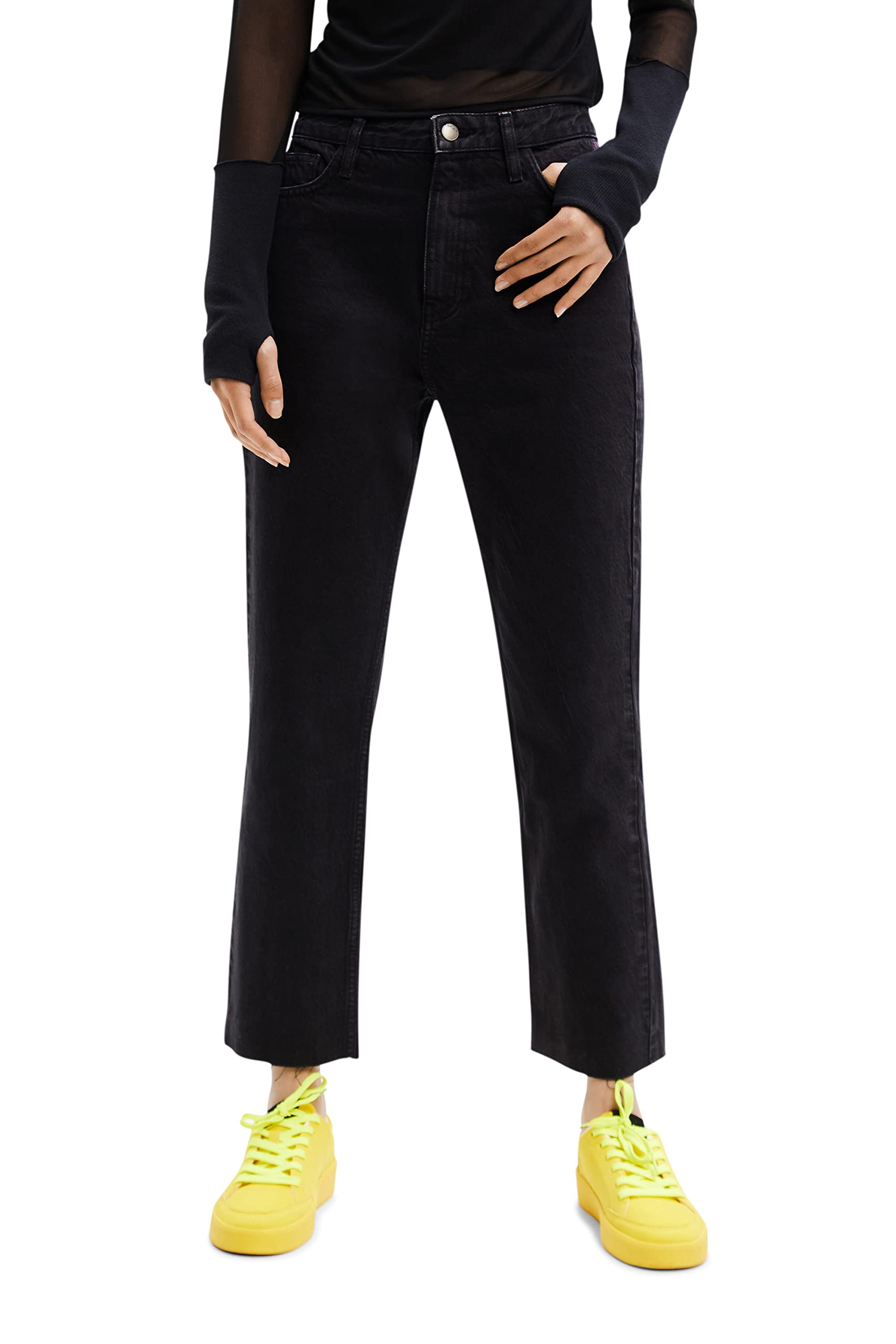 Desigual Denim_Scarf, 2000 Black Jeans, 42 Da Donna-image