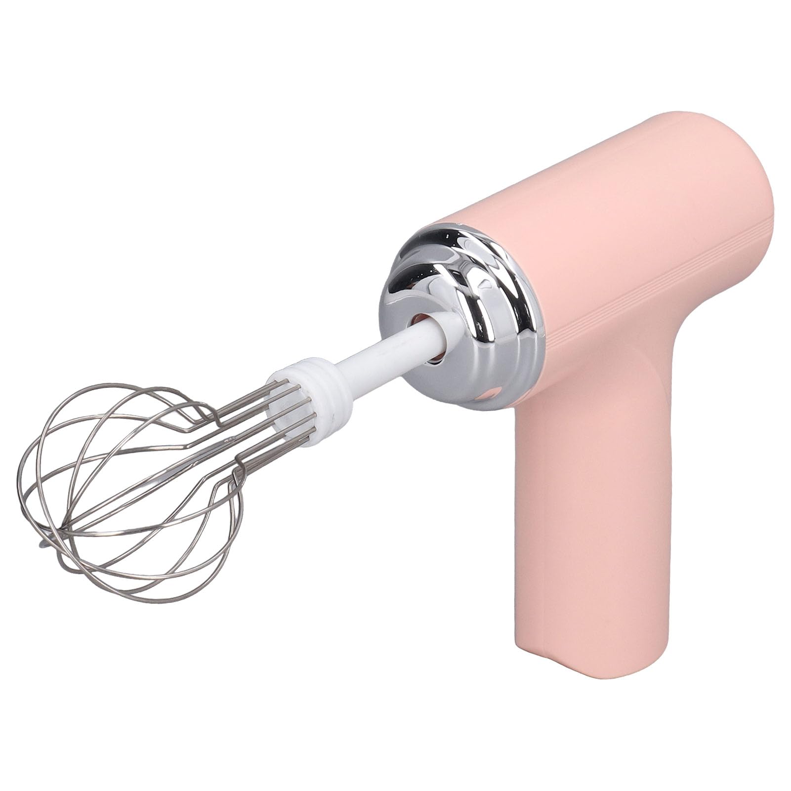 Electric with 3 Speed Settings for Cream Salad Dressing Baking Cooking Hand Mixer Handheld Egg Whisk Pink
