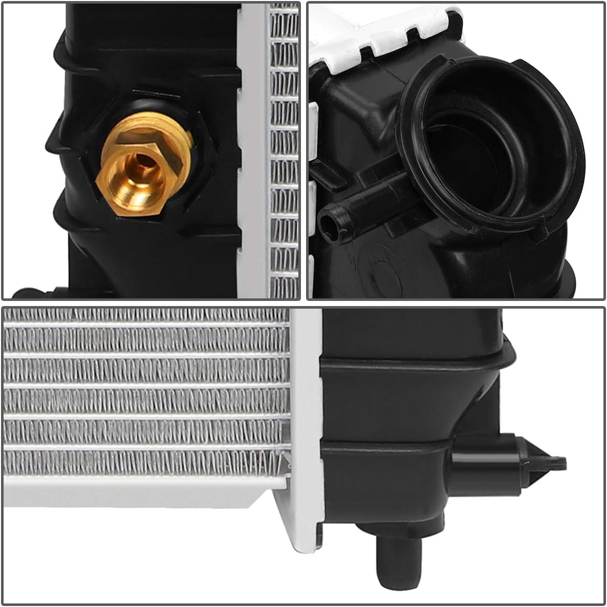 DNA Motoring OEM-RA-1532 DPI 1532 OE Style Aluminum Cooling Radiator Compatible with 1995 Blazer/Jimmy MT