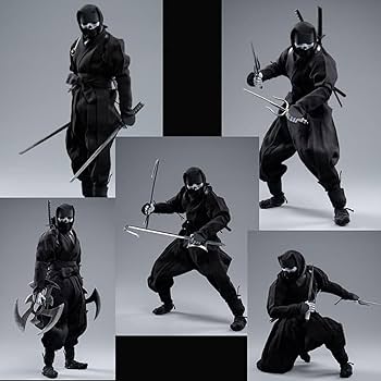 INSPIRE 武藤敬司 & グレート・ムタ 1/6SCALE FIGURE EdStar Original Undead Ninja 1/6 Scale Action Figure Set