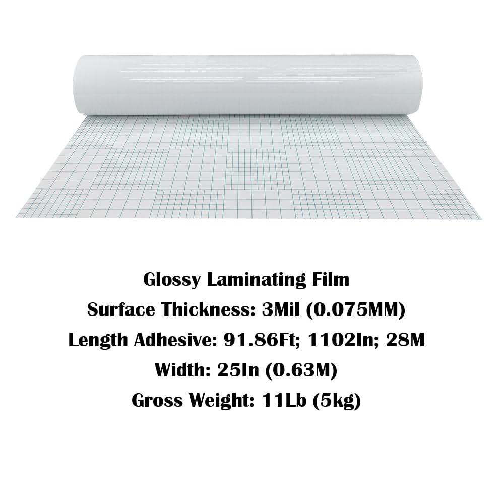 C-Cline 65004 Cleer Adheer Nonglare Laminating Film, 2 mil, 9 x 12, 50/Box