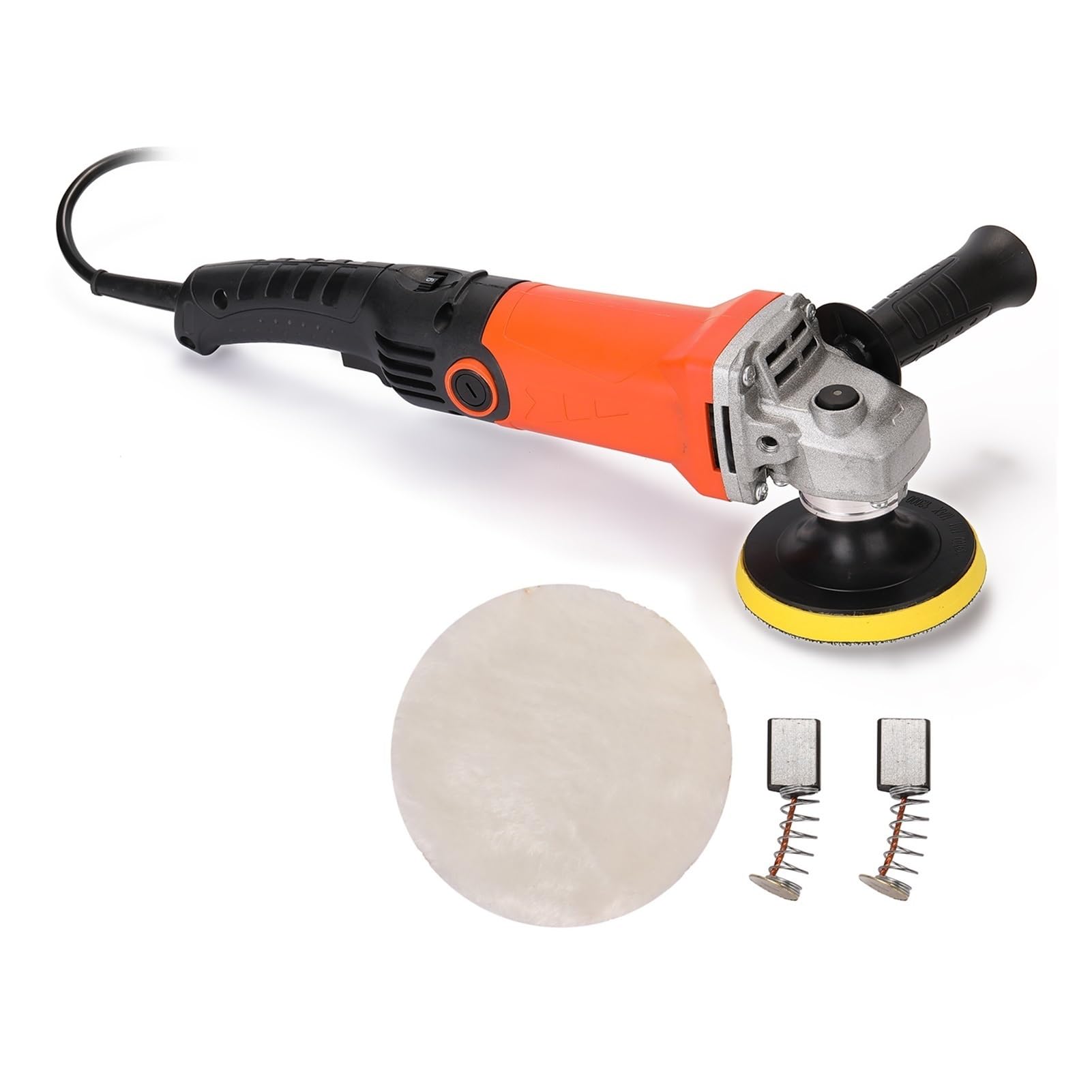 LNHHG 1200W Adjustable Speed Car Electric Polisher Waxing Machine Automobile Furniture Polishing Tool Suitable For Automotive(Gold)