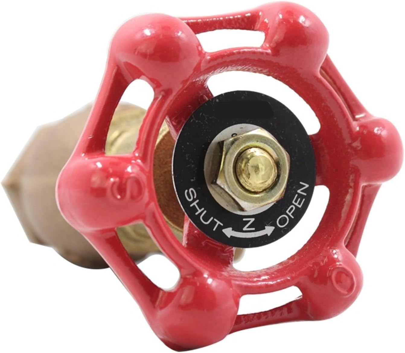 1Pcs Class 150 Cast Bronze Globe Valve Angle Valve(DN25)