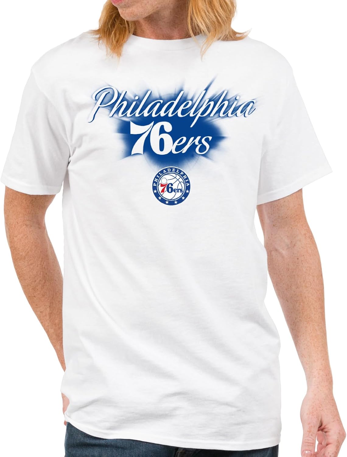 Junk Food NBA Mens Junk Food NBA - Team Spotlight - Officially Licensed Adult Short Sleeve Fan T-Shirt for Men and Women