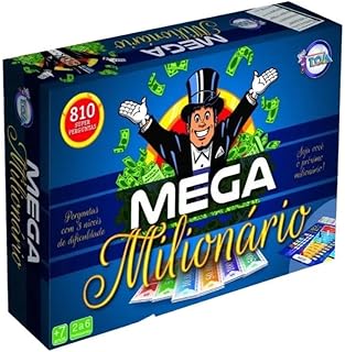 Toia Jogo Mega Milionário com 810 Perguntas Tóia - 12151