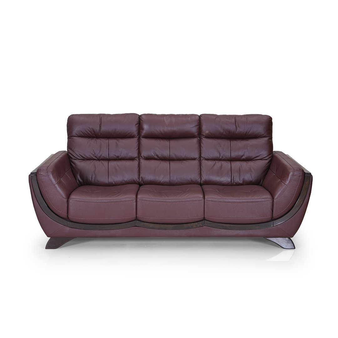 Berlynoak Discovery Leather Sofa 3 Seater Amazon.in Home & Kitchen