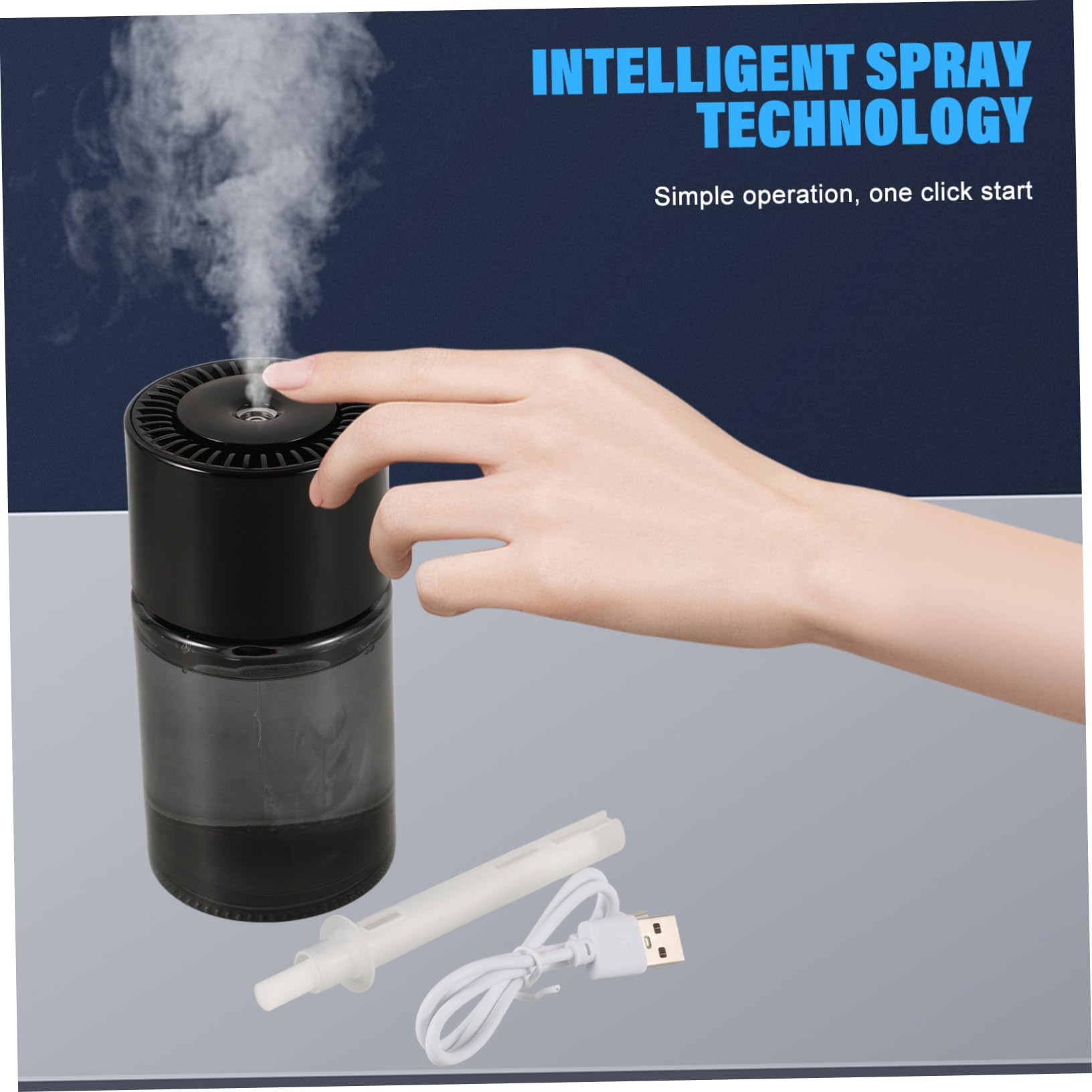 Diffusore Profumo Auto Automatico 160ml in Plastica | Spruzzo Elettrico, Distribuzione Costante della Fragranza, Design Portatile e Intuitivo