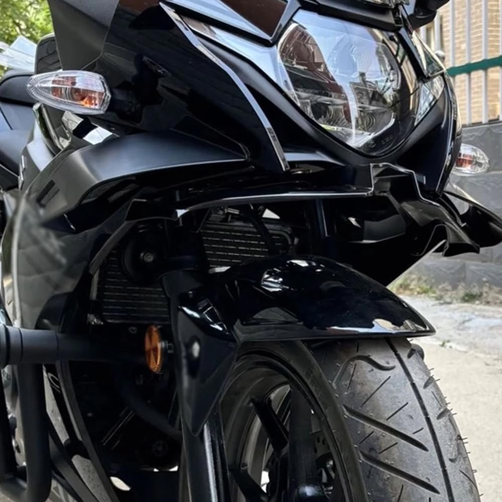GSX-250R gsx 250r 2024 2023 2022-2017 アクセサリースポイラー競技固定風翼ディフレクター 【カバーカウルオートバイアクセサリーソロ】