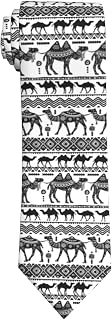 WILL BUDXEG Mens Novelty Necktie Ties Funny Neckties Fashion Neck Ties