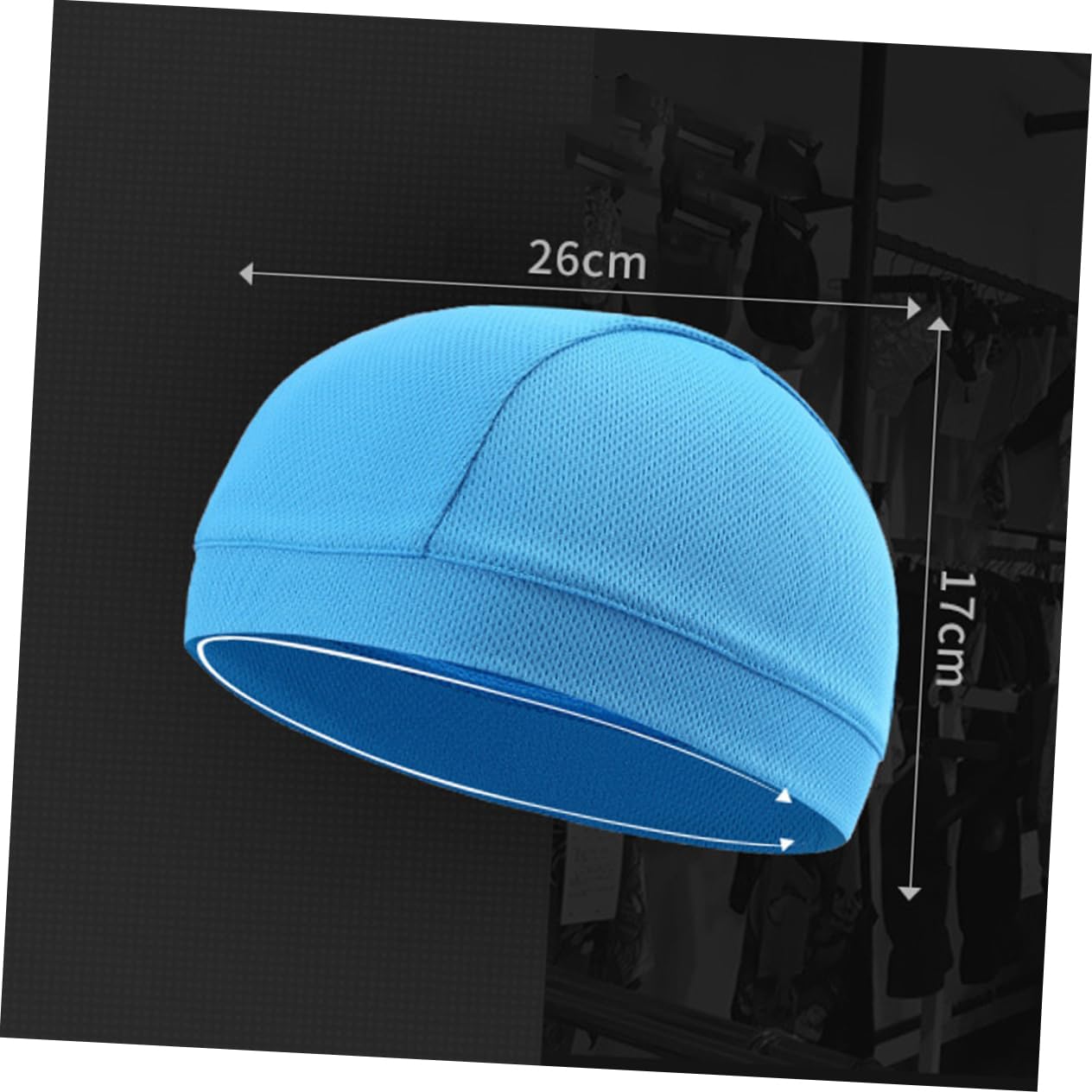 SHERCHPRY Breathable Quick Drying Running Cap for Outdoor Sports Lightweight and Comfortable Cycling Hat for Riding and Running Activities Sky-Blue