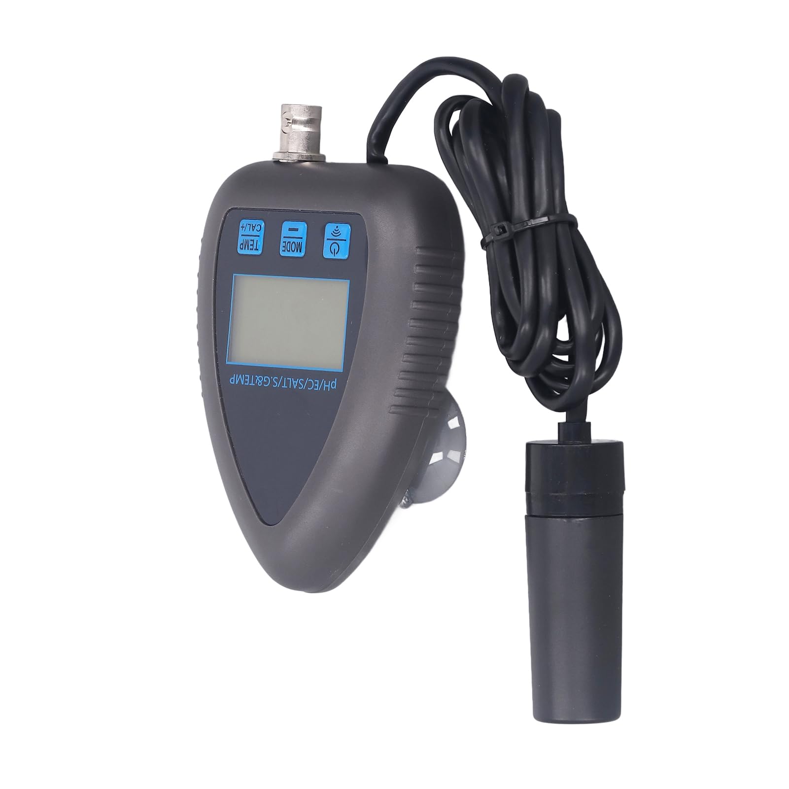 Probador de calidad de agua inteligente Funciones múltiples Monitoreo de pH EC Salt SG Temp Temperient