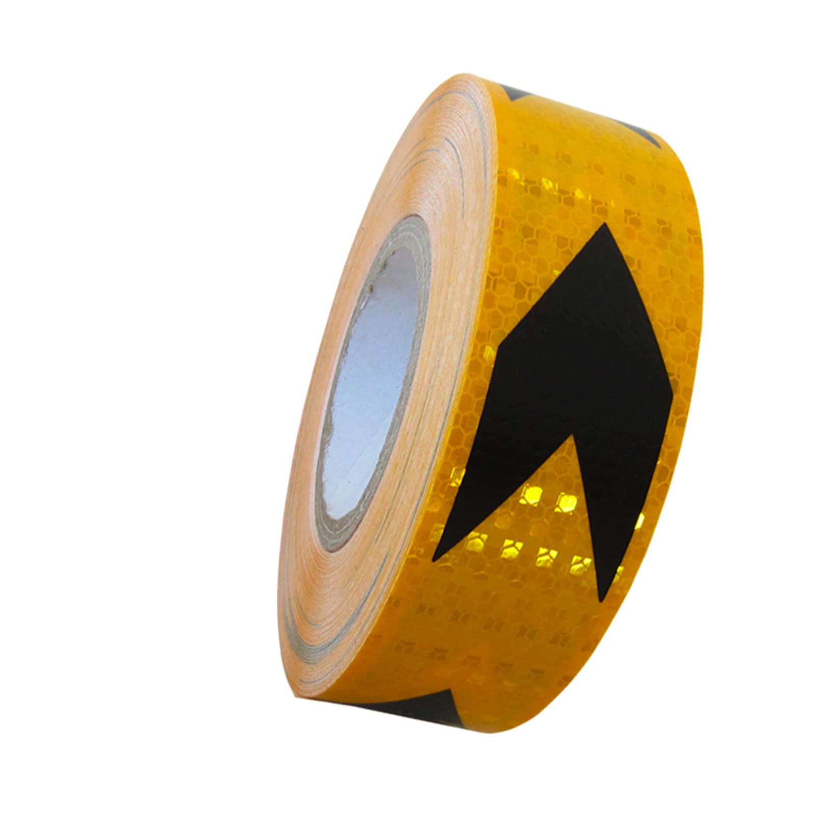 VHcgCGJ reflective tape, Reflective Tape Hazard Warning Self-Adhesive Stickers Bicycle Motorcycle Decoration(Black)