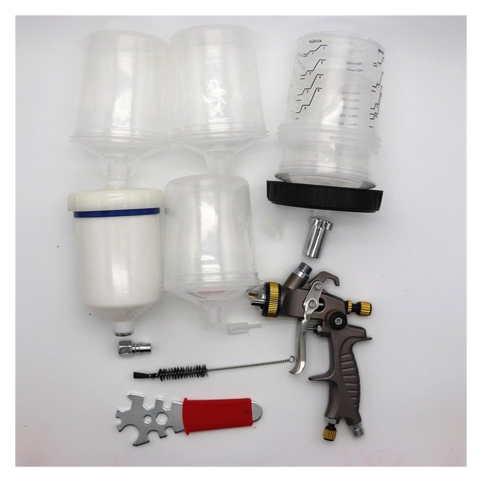 Pistolet de peinture de voiture pour peindre sans laver le godet