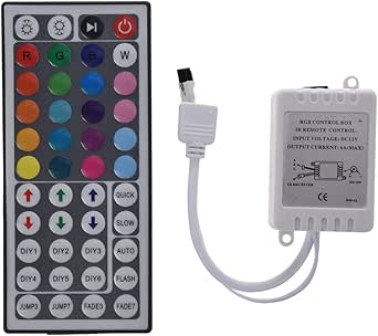 Télécommande Sans Fil 44 Touches RGB Pour Ruban LED 3528 5050