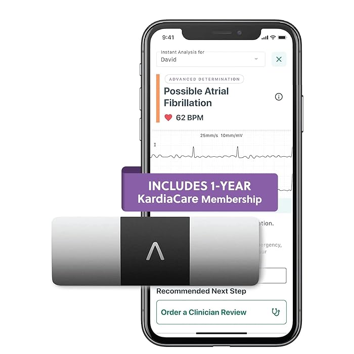 Buy AliveCor KardiaMobile 6L Personal EKG Device and Heart Monitor
