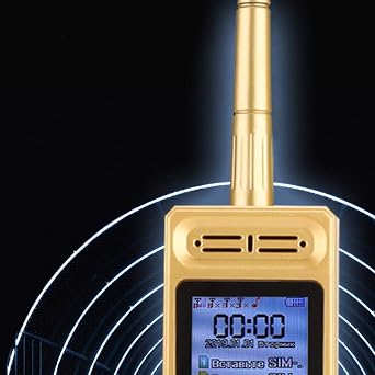 Tosuny Vintage Retro Brick Cell Phone Mobile Phone, Four Card Four Standby QuadBand 2G Retro Bluetooth New Classic Old Mobile Phone, 2G GSM 850/900/1800/1900Mhz (Gold)