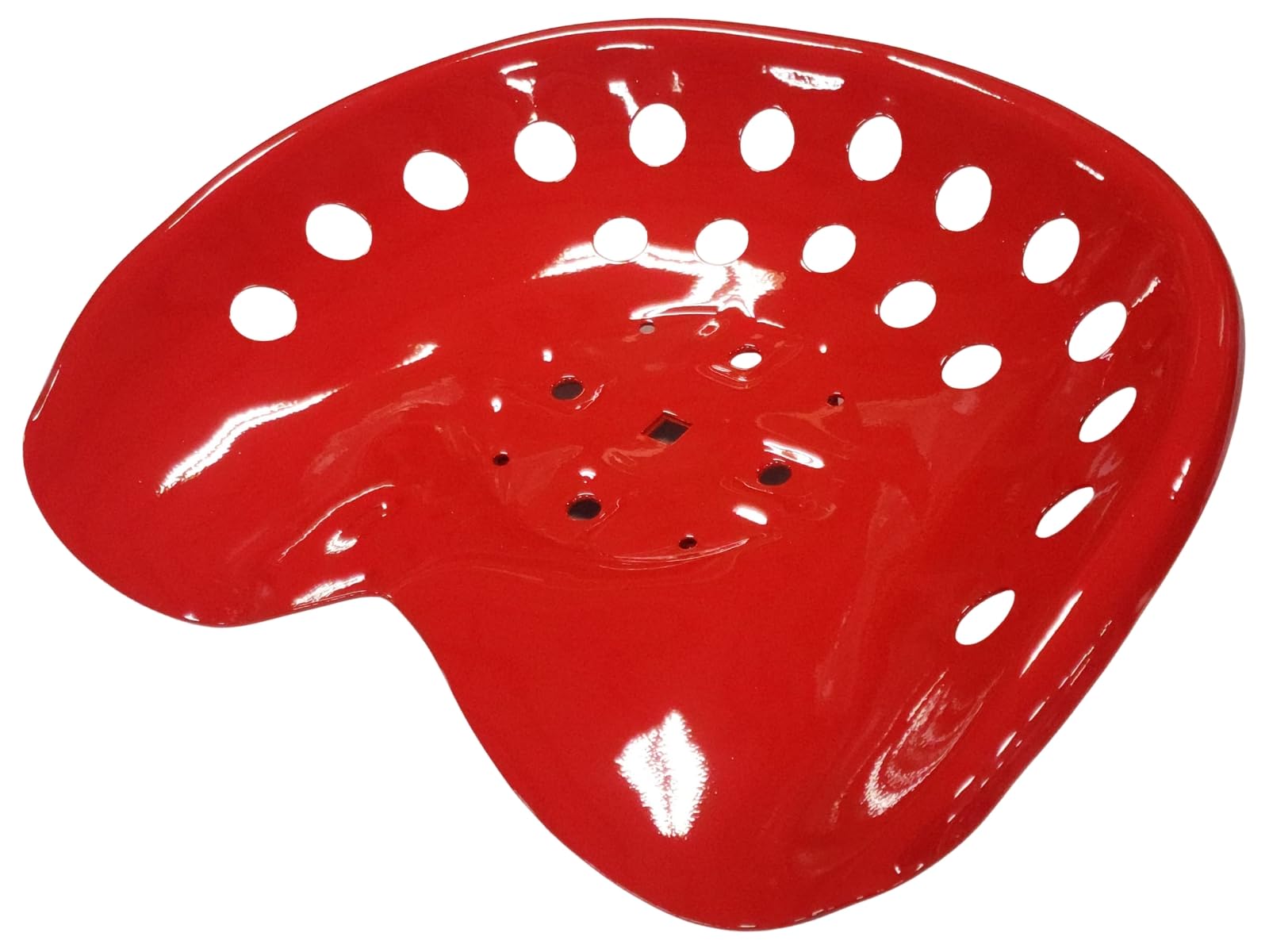 4th Gen Metal Tractor Seat (Red) Made in USA