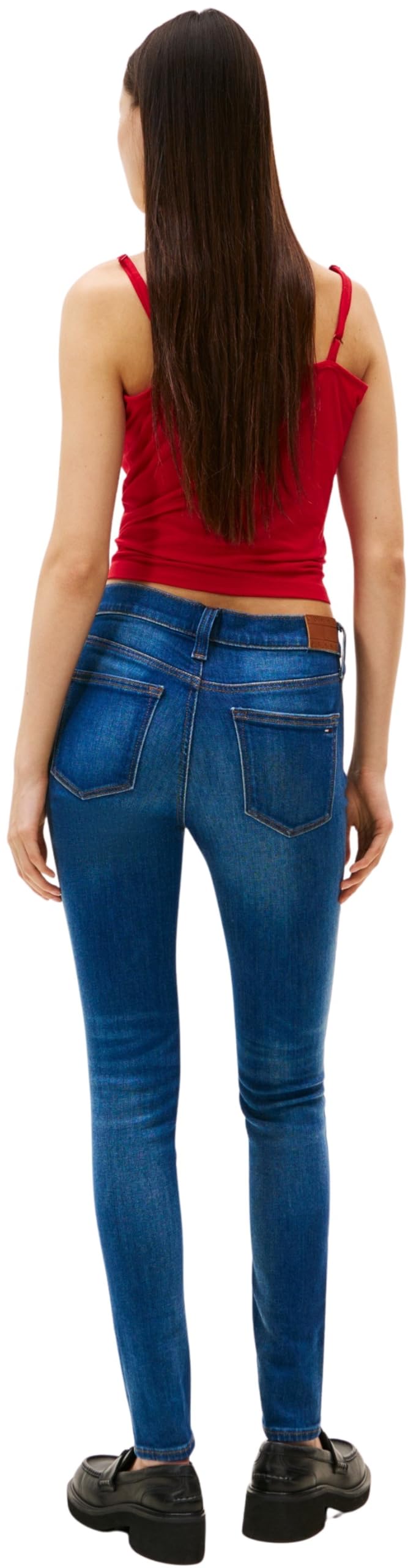 Tommy Jeans Damen Jeans Hose Nora Skinny Fit