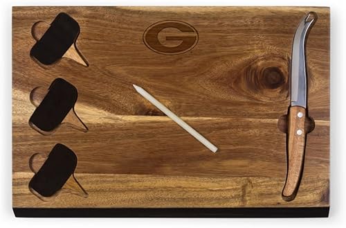 Vista 26 de PICNIC TIME NCAA NCAA - Juego de tablas de cortar y herramientas de queso de acacia Delio unisex para adultos