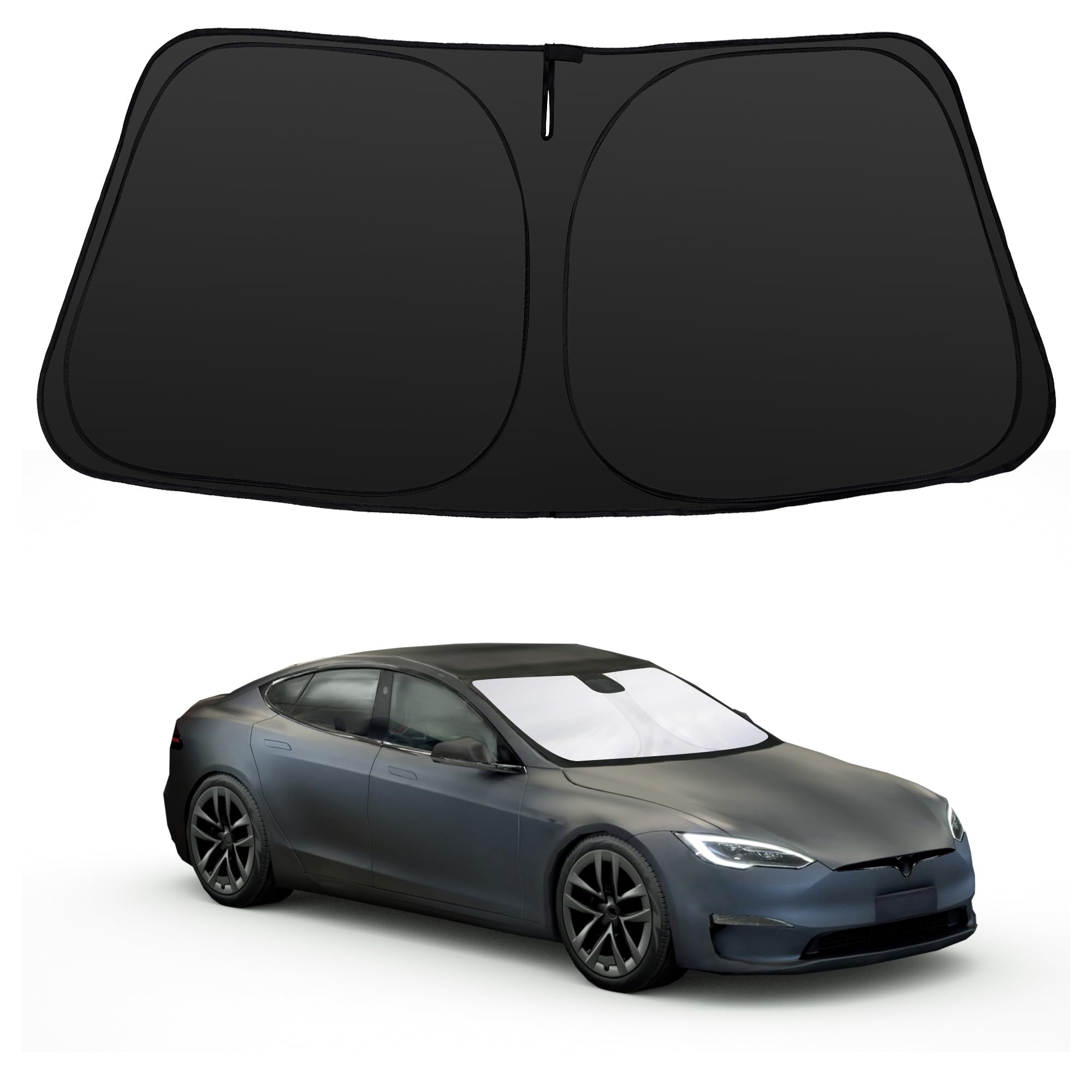 Windshield Sun Shade for 2012-2026 Tesla Model S