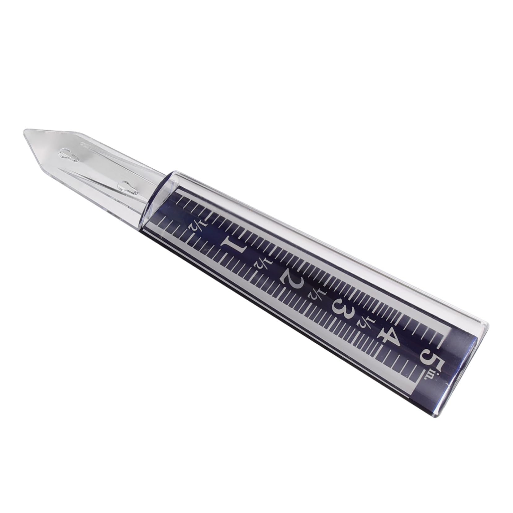 POPETPOP 5pezzi Rain Gauge Tube Trasparente Da Giardino Con Picchetto Strumento Di Misura Della Pioggia Per e Cortili Misuratore Di Precipitazioni Resistente e Pratico Per