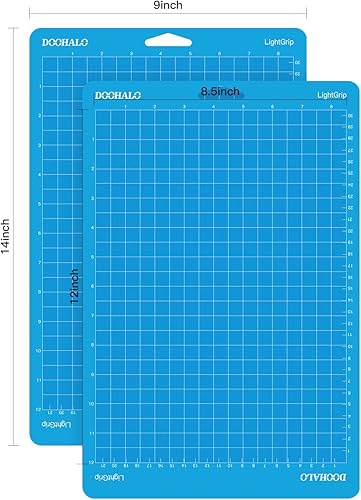 Miniatura 4 de DOOHALO Alfombrilla de corte para Cricut Joy Xtra, paquete de 3 alfombrillas de repuesto de variedad de agarre estándar, agarre ligero, agarre fuerte