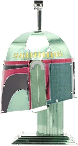 Miniatura 5 de Metal Earth Fascinations Star Wars Boba Fett - Kit de casco de metal 3D con pinzas