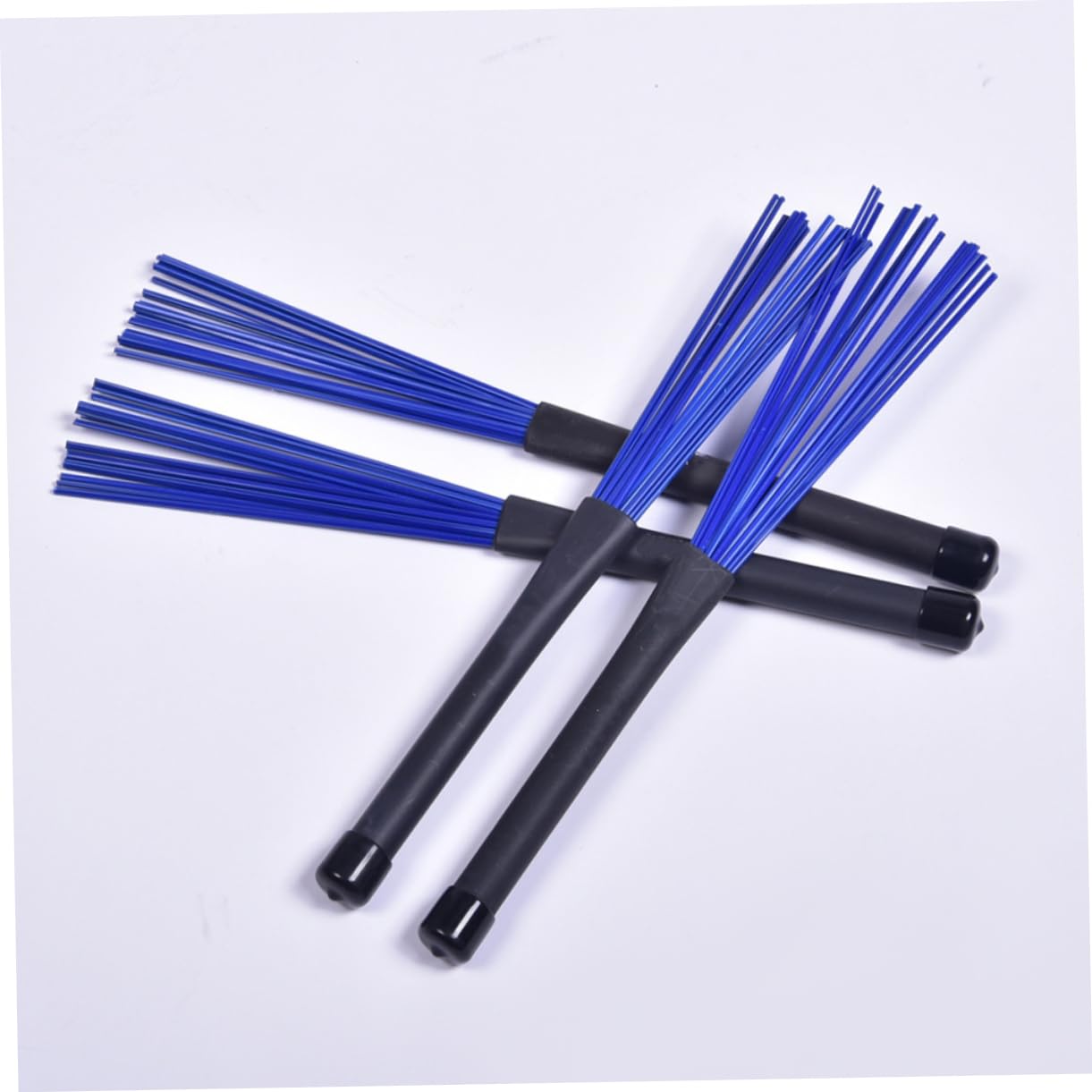 TOYANDONA 10piezas Cepillos De Batería De Jazz Mango Antideslizante Cepillos De Nylon Para Instrumentos De Percusión Accesorios Para Bateristas Movimiento