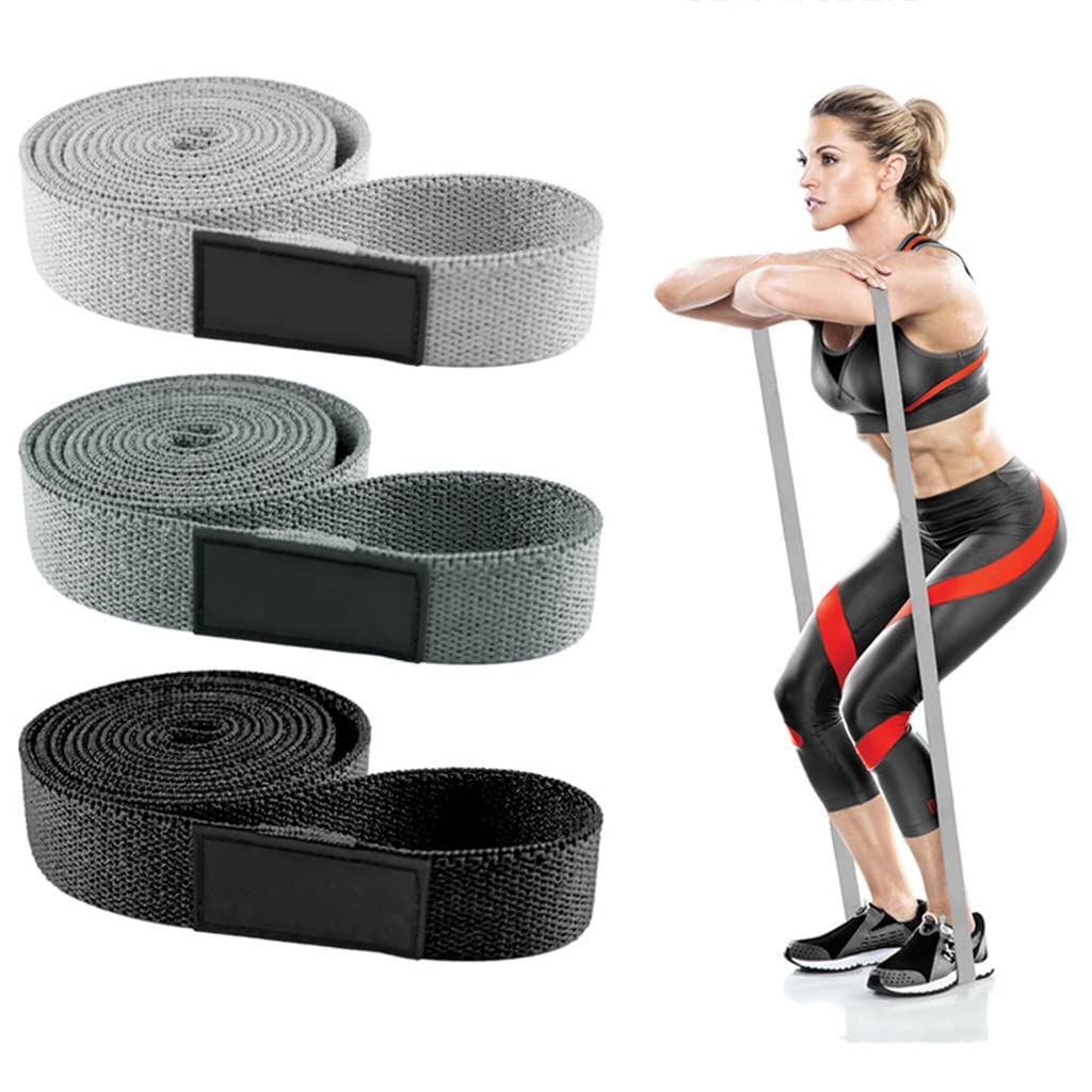 Banda de Resistencia de cinturón de Yoga de Tela extendida Utilizada para piernas, glúteos, Brazo, cinturón Auxiliar, Ejercicio físico Antideslizante (Color: A, tamaño: Talla única)
