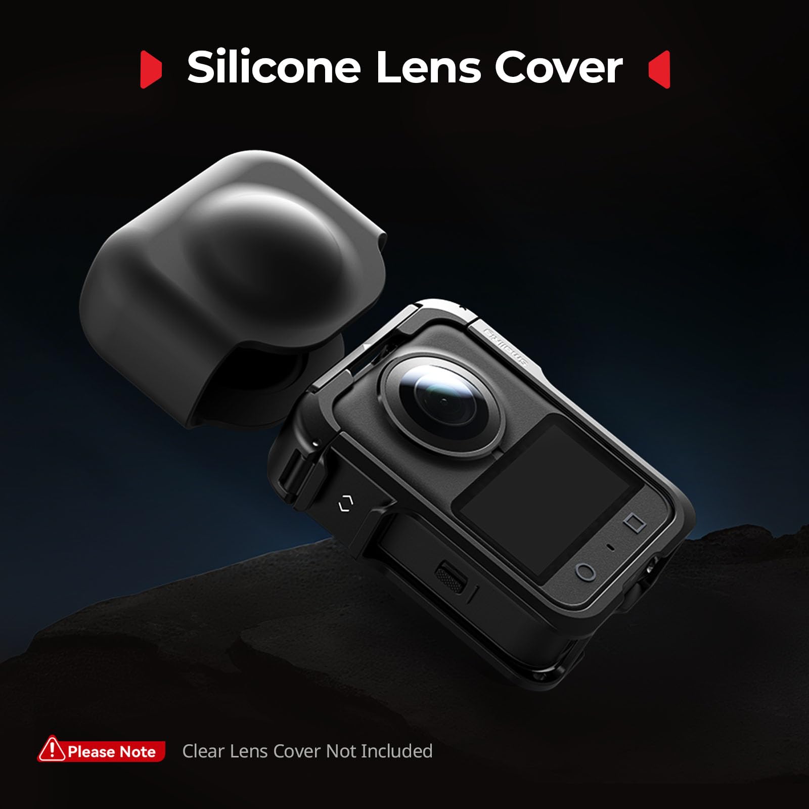 SMALLRIG Jaula para dji Osmo 360 - Marco Protector de Aluminio, Carcasa de Expansión para OSMO 360-5704B