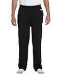 Men's Double Dry Eco Fleece Open Bottom Pant, Navy