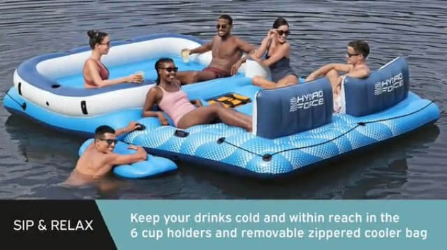 Amazon.com: Bestway CoolerZ Tropical Breeze - Flotador inflable
