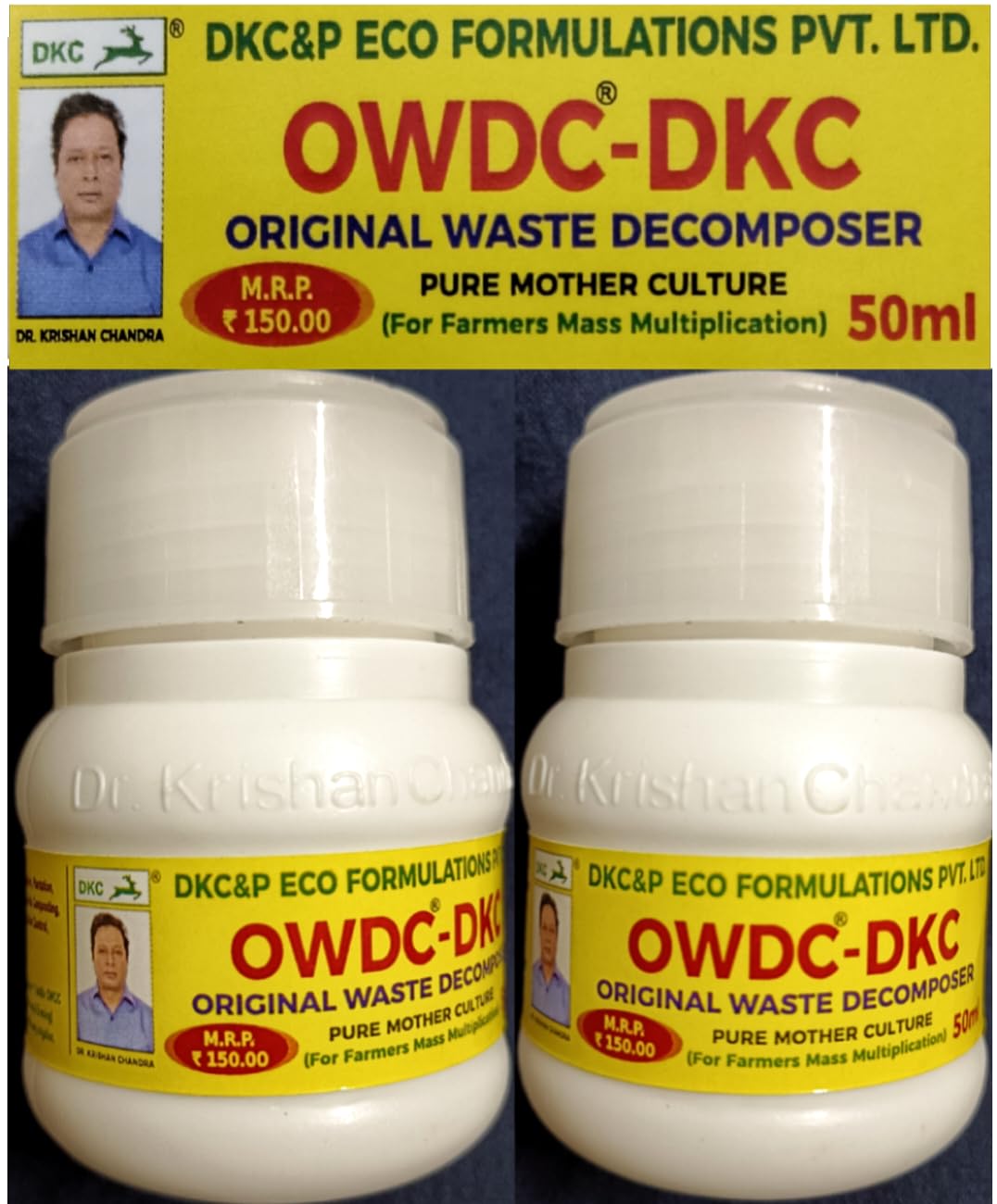 OWDC Original Waste decomposer Pack of 2 Bottle Liquid Form