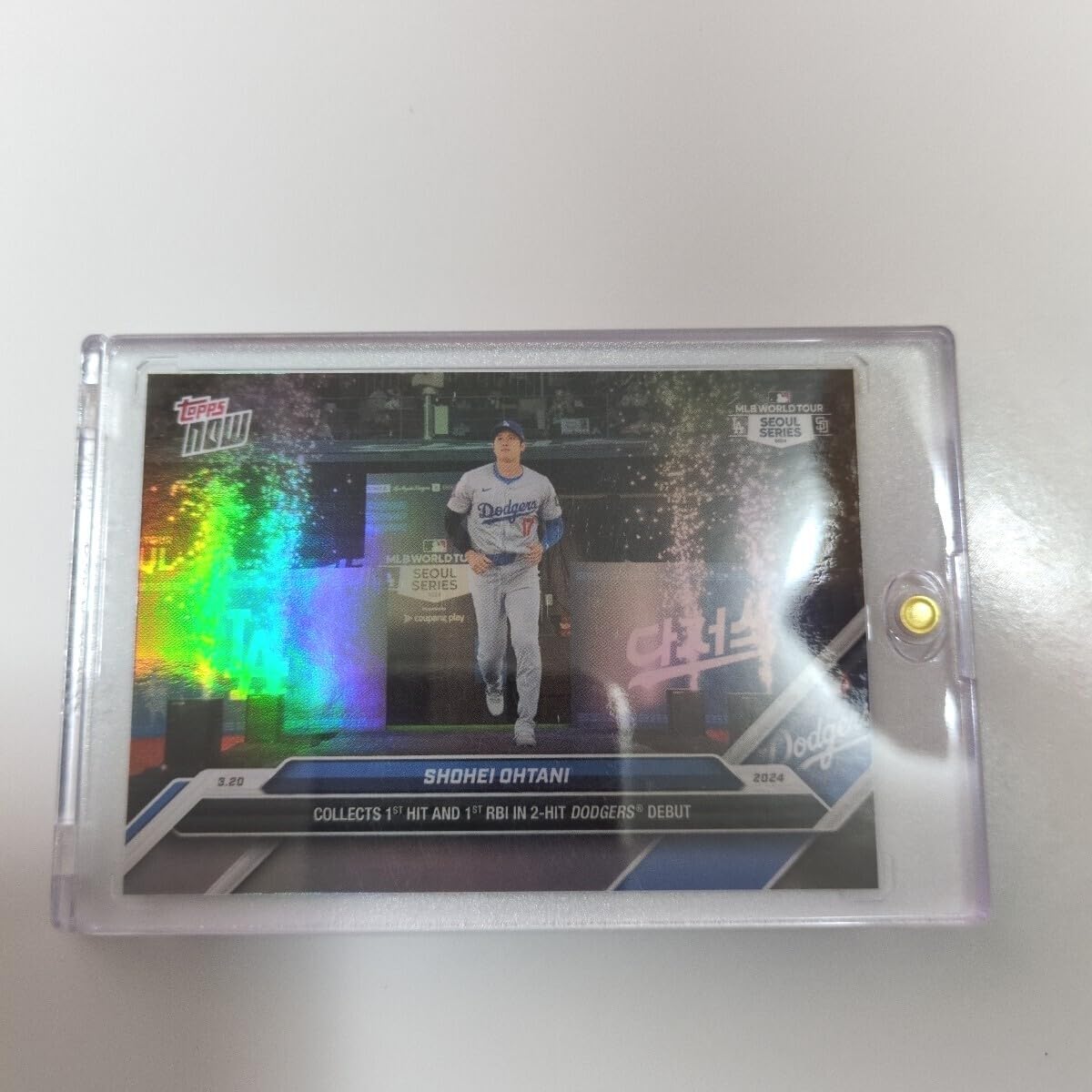 Amazon.co.jp: SP版 大谷翔平 Topps now ドジャースデビュー 