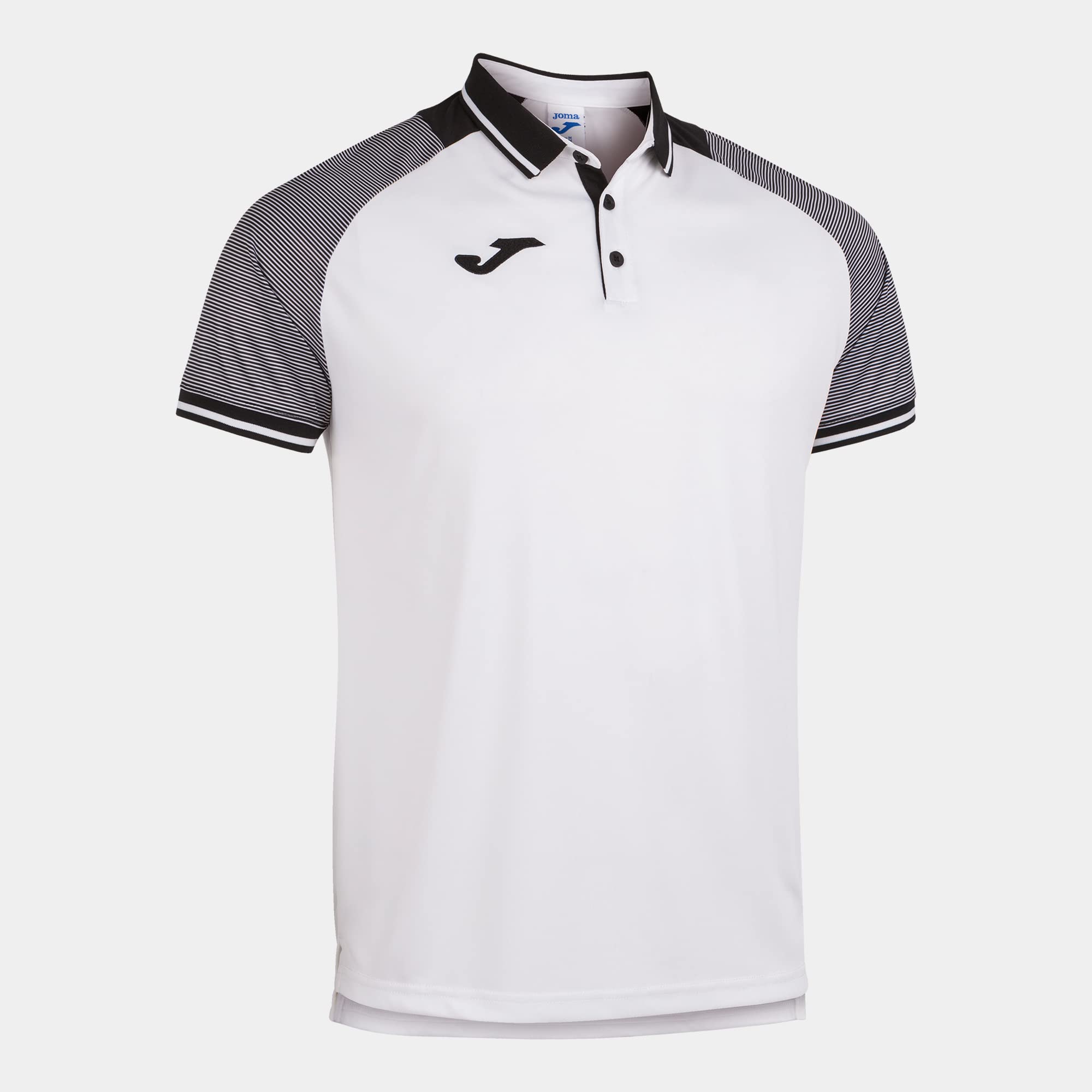 Joma Essential Ii Polos Gentleman, Man, mens, 101509.201, White-Black, 6XS