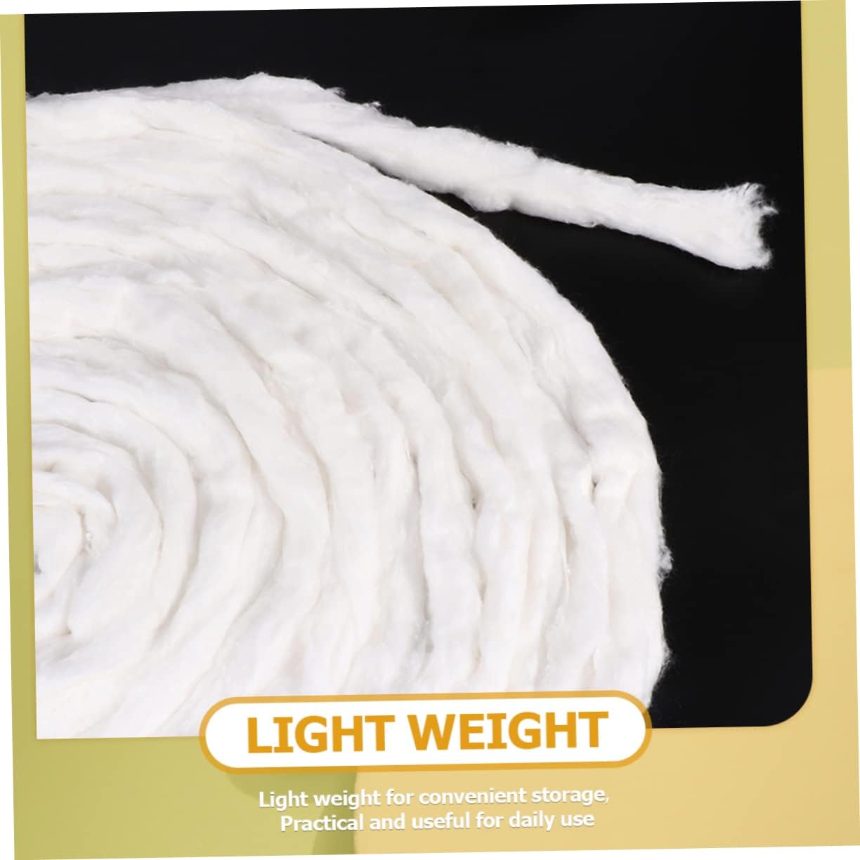 2bags Wide Tool of Jumbo Cotton Balls Cotton Roll for Makeup Facials Skin Care Manicures Perms