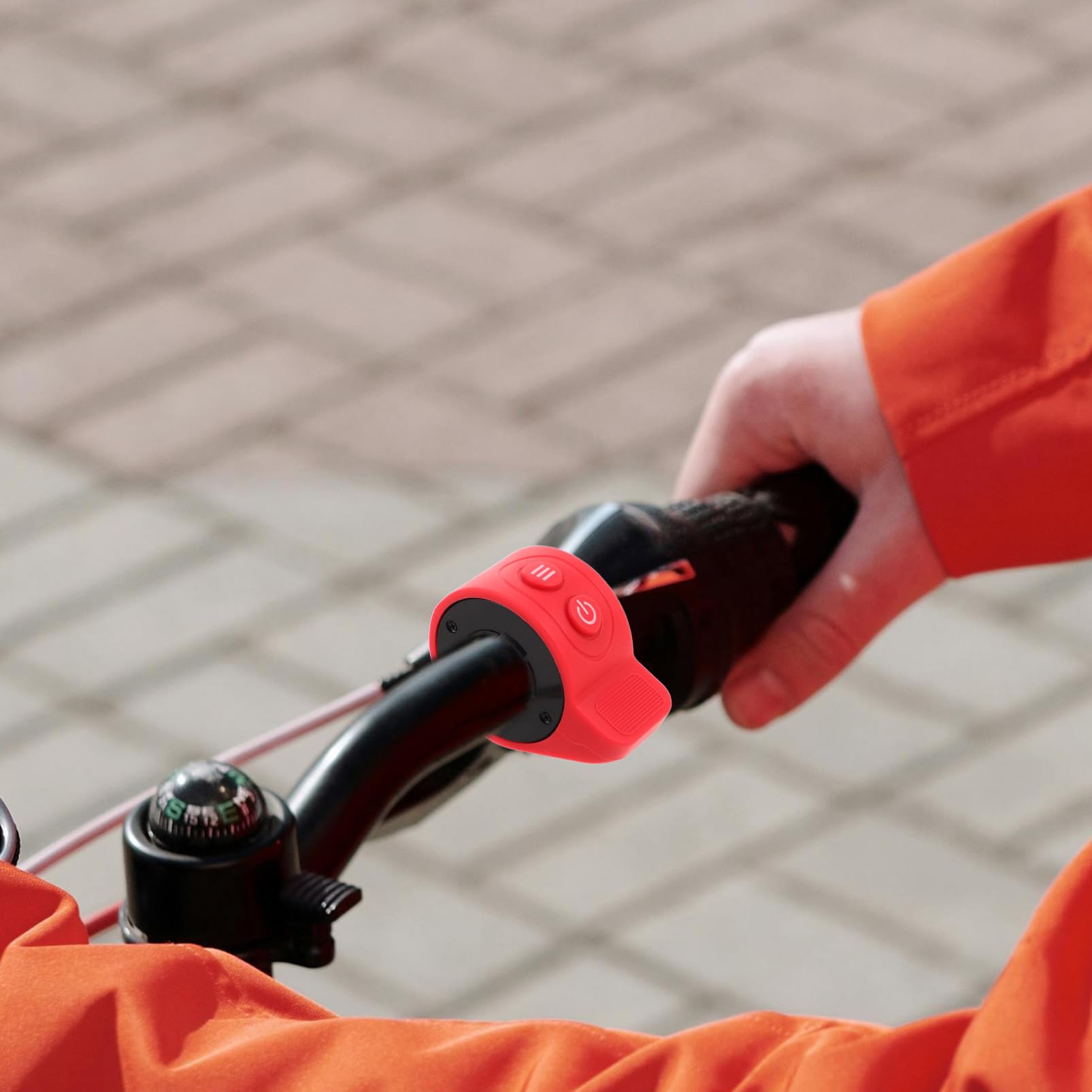 HEMOTON Acceleratore Design Ergonomico a Pollice per Scooter Elettrico per Controllo Preciso della Velocità in Plastica e Lega e Funzionalità Migliorata