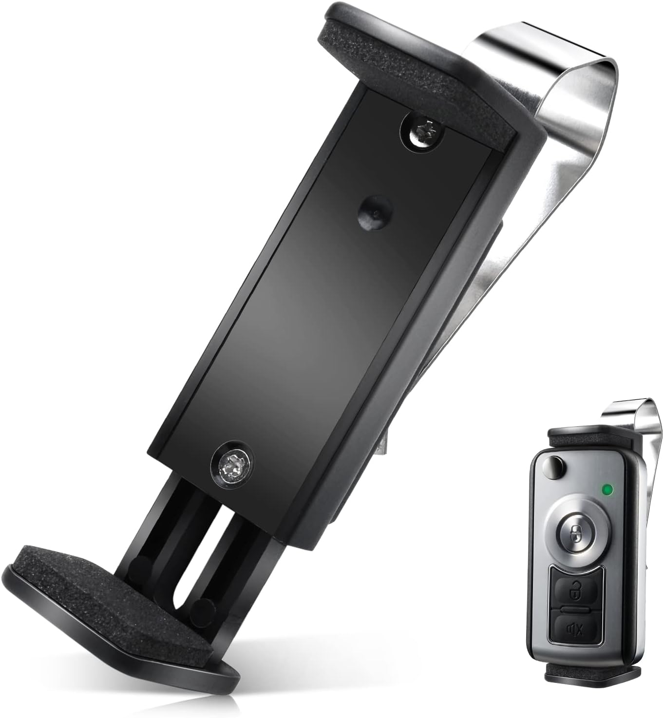 Garage Door Opener Clip, Universal Garage Door Opener Remote Holder Adjustable Visor Clips for Cars, Compatible with Liftmaster Sears Chamberlain