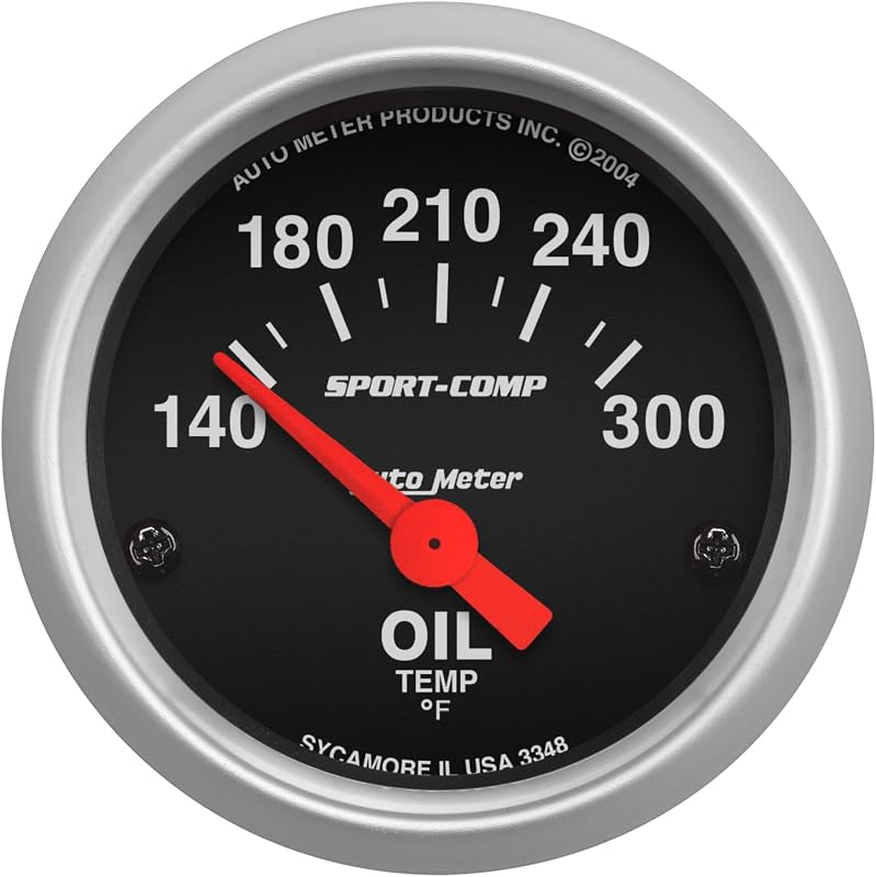 Manômetro elétrico de temperatura do óleo AUTO METER Sport-Comp 3348 – 1 unidade