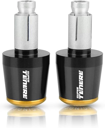 Miniatura 4 de Empuñaduras de manillar de motocicleta de 78 pulgadas, 0.866 in, empuñaduras de manillar de motocicleta, tapón de extremo para Yamaha XTZ750 XTZ 750