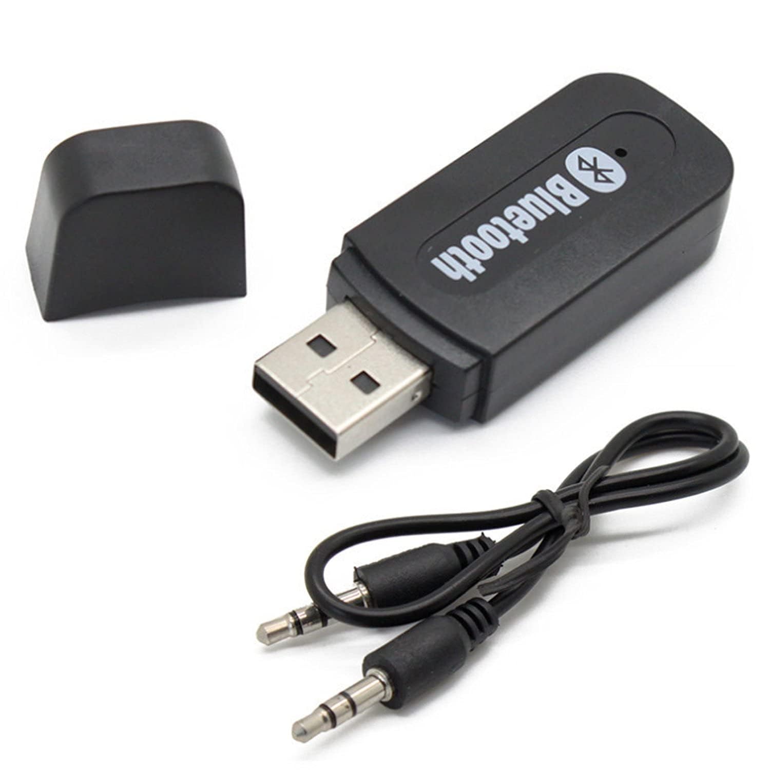 USB Bluetooth AUX 3.5mm Wireless Stereo Audio Music Receiver Adapter Dongle, Plug & Play Bluetooth Audio Receiver for Car Stereo, Home Speaker, Amplifier & AUX Sound Systems-image-40