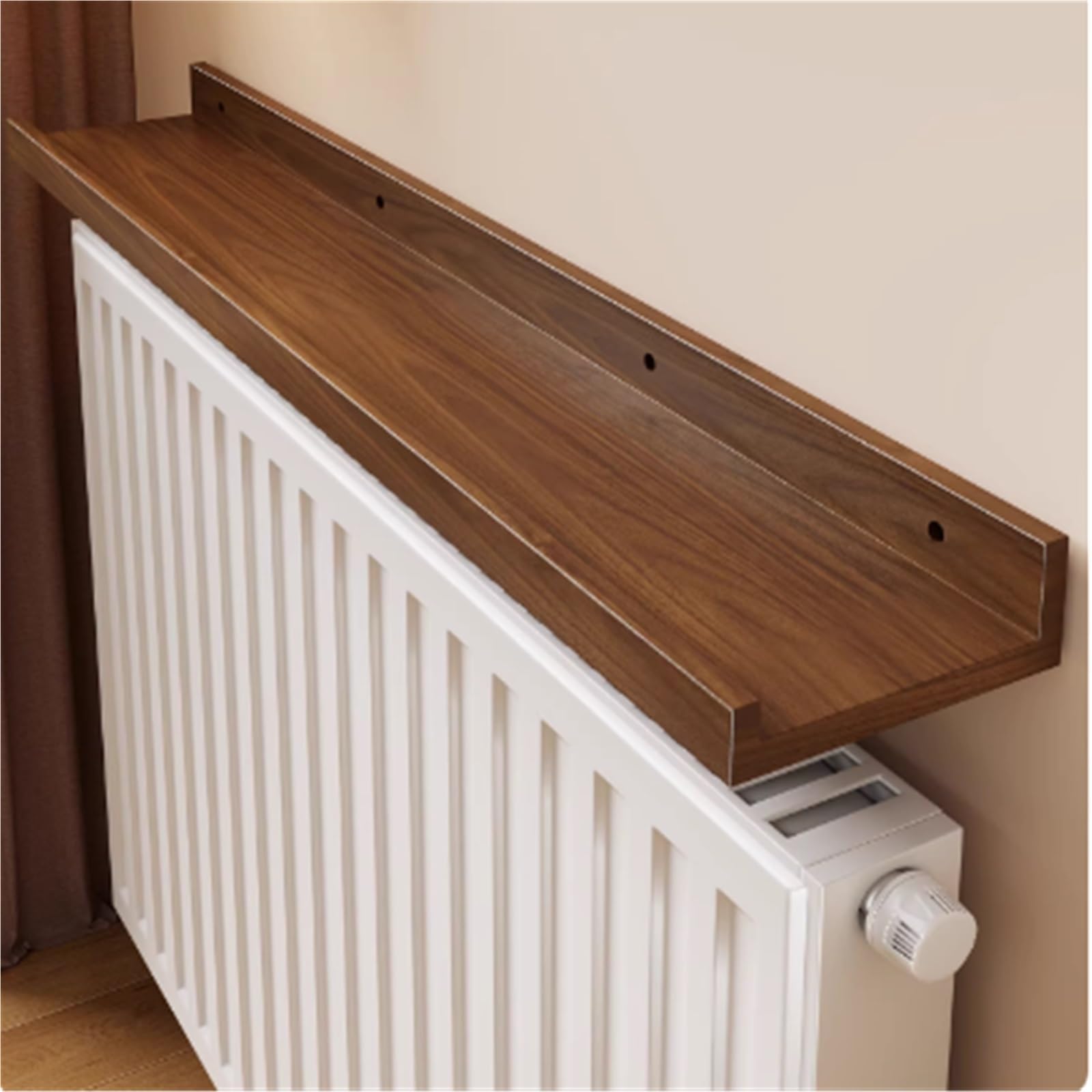 Étagère de radiateur tablette protection murale anti-poussière